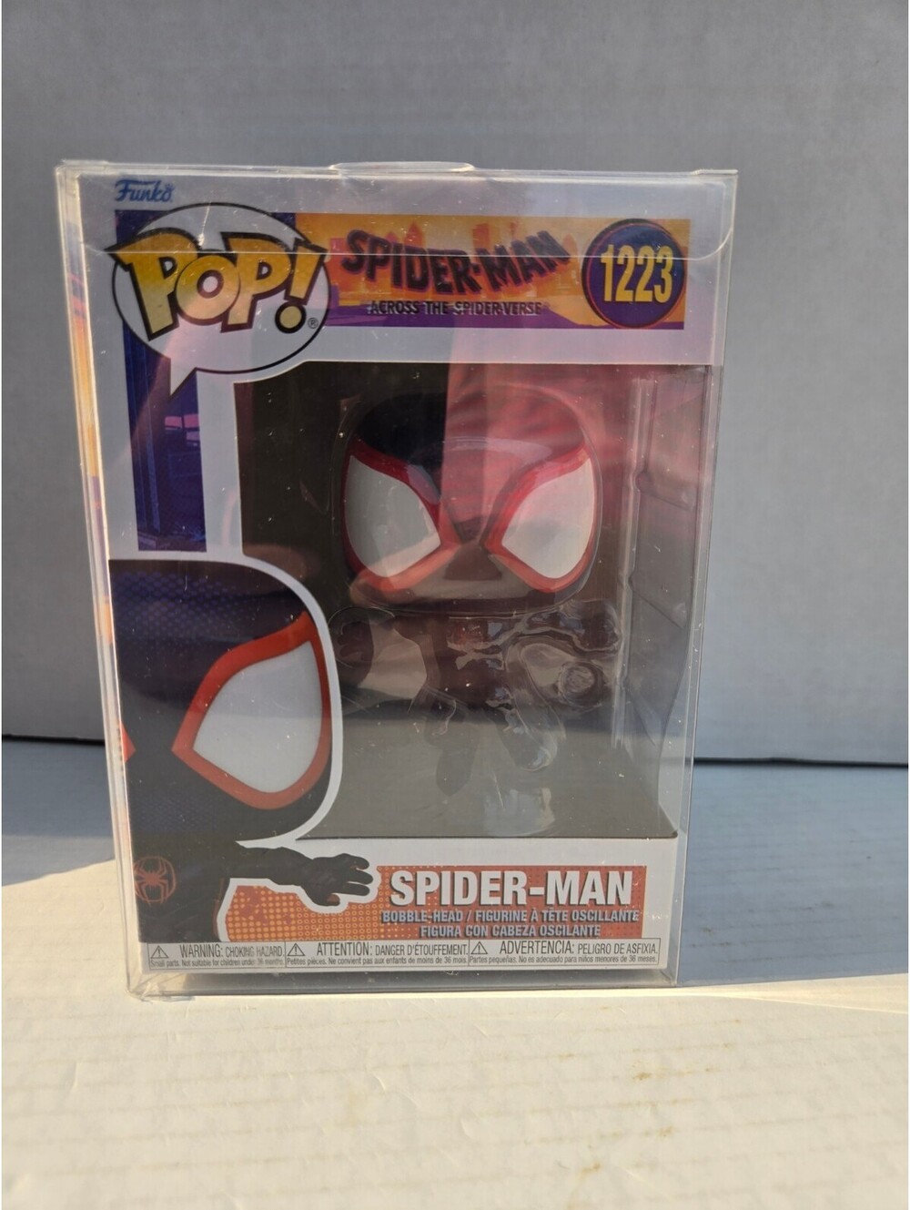 Funko Pop! Marvel Spider-Man Across the Spider-Verse #1223 In protective case